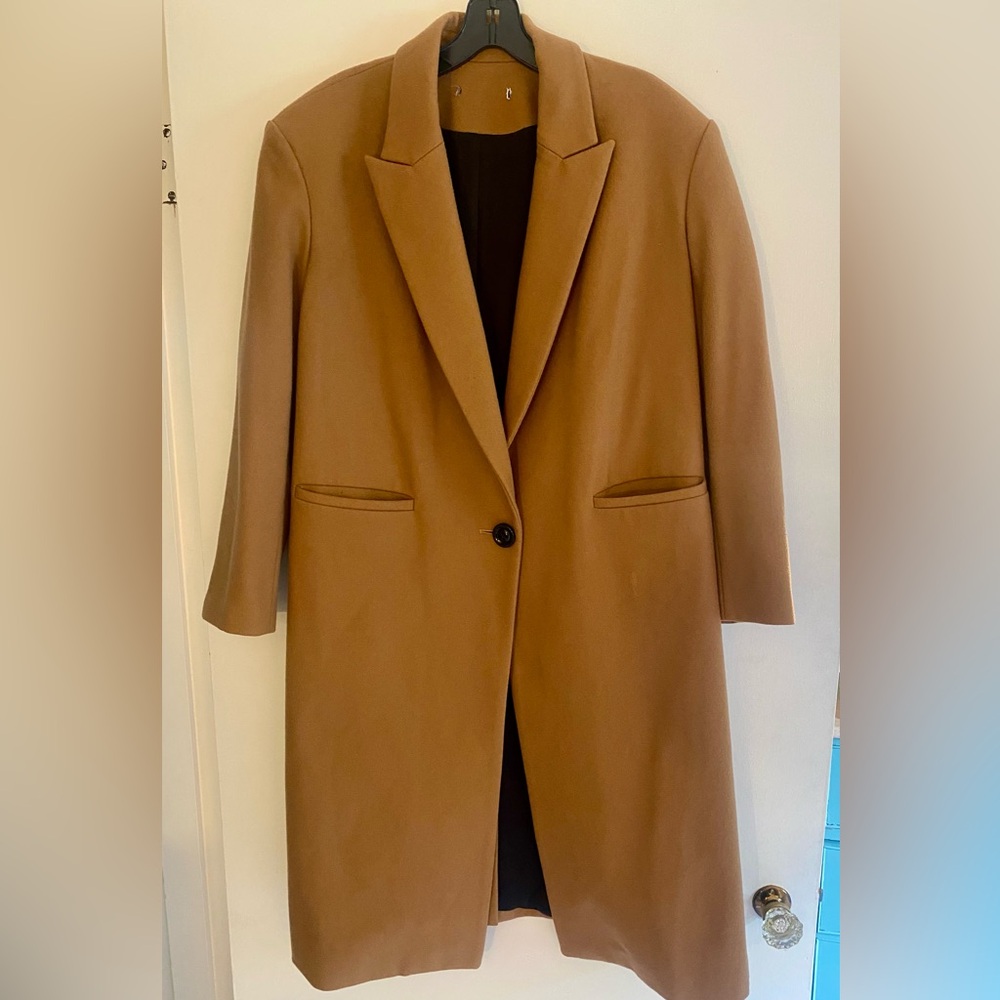 Alice + Olivia Camel Wool Coat